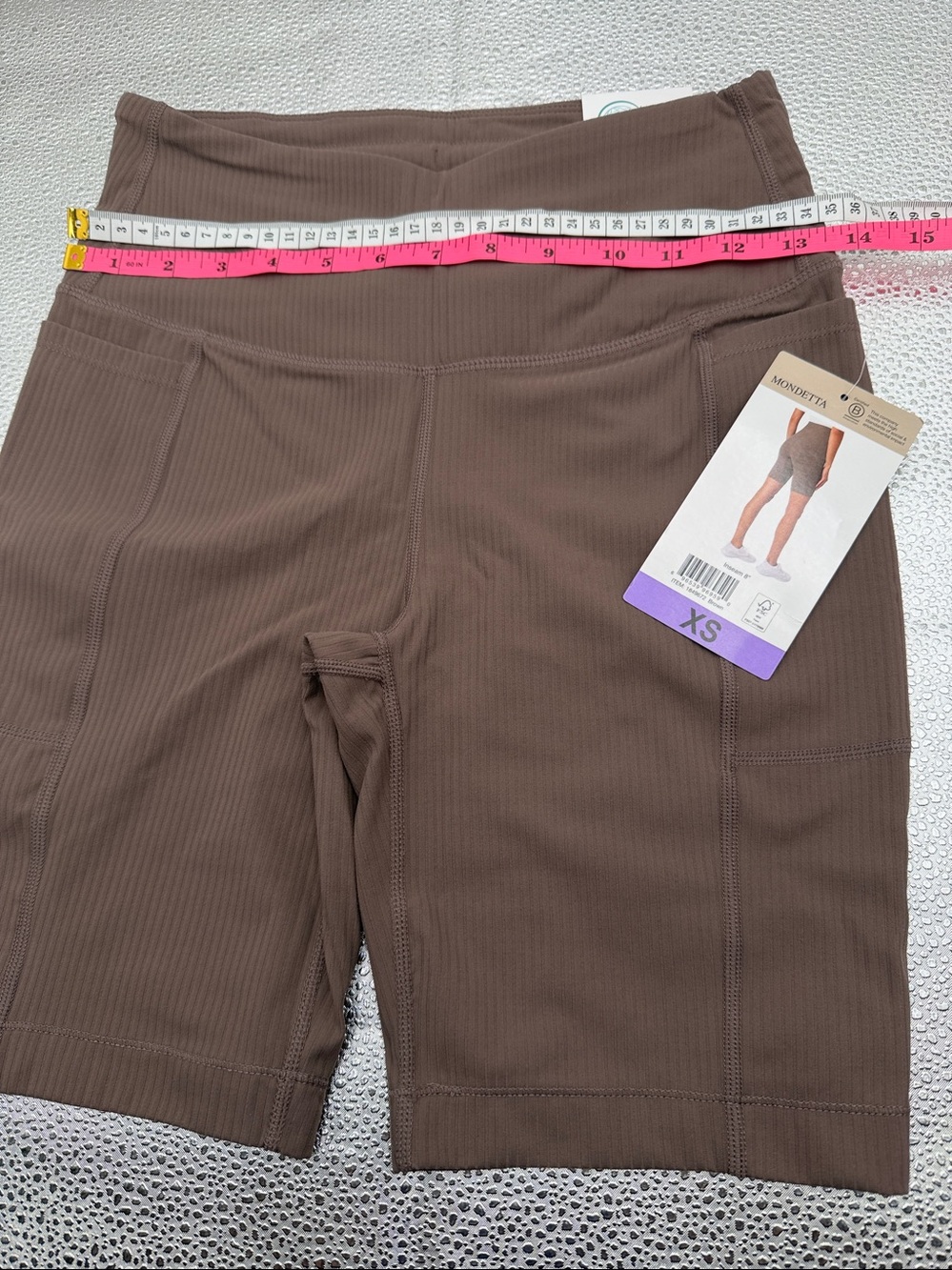 Modetta The Active Ribbed Bike Short-2pack-XS - Picture 12 of 15